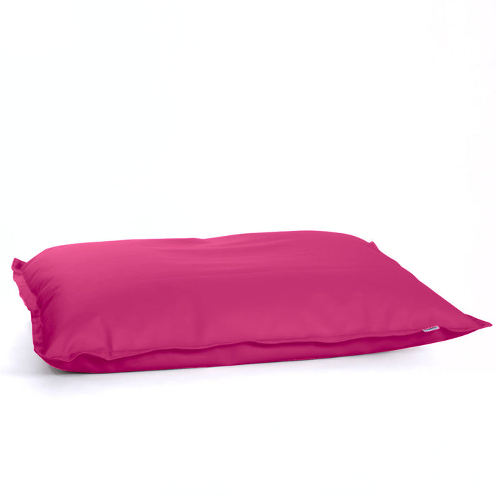 Pouf poltrona Cuscino Thin gigante Imbottito finta pelle antimacchia Mamba per esterno dim.140x200 cm