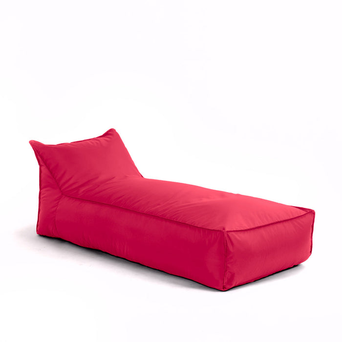 Pouf Lettino Badd L Jive per Interno Sfoderabile con Sacca interna, Imbottito, Antistrappo, Impermeabile, Dim 70x160 cm