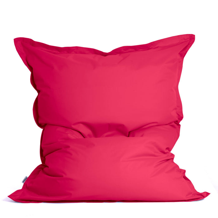 Pouf Cuscino Thin Grande in tessuto antistrappo impermeabile Jive con Sacca interna per interno dim.175x140 cm