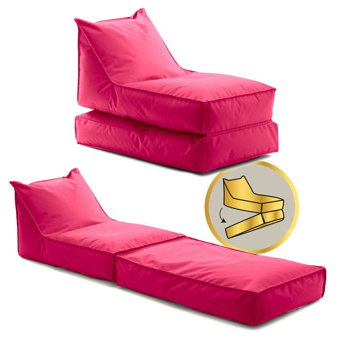 Pouf Poltrona Badd Duo Avalon in tessuto poliestere Jive Per Interno. Dim: 95x60 cm