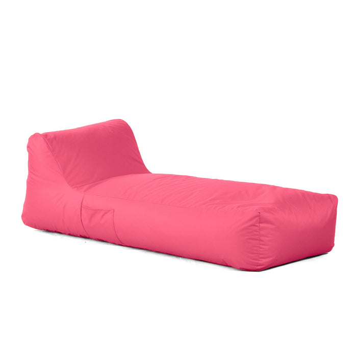 Pouf Lettino Gaia in tessuto Jive per interno dim 190x80 cm