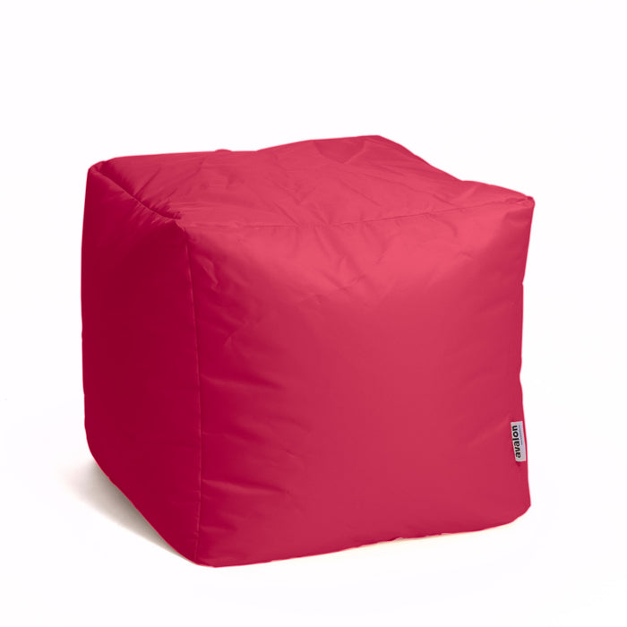 Avalon Pouf Poltrona Cubo Jive Made in Italy di dimensioni 50x50x H 45cm