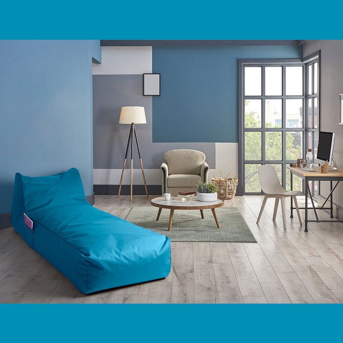 Pouf Lettino Gaia in tessuto Jive per interno dim 190x80 cm