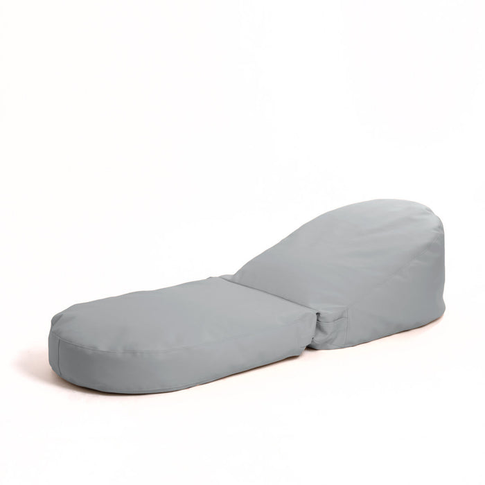 Avalon Pouf Poltrona/Letto Double Mamba in ecopelle Imbottito Made in Italy dim:  95X75 cm