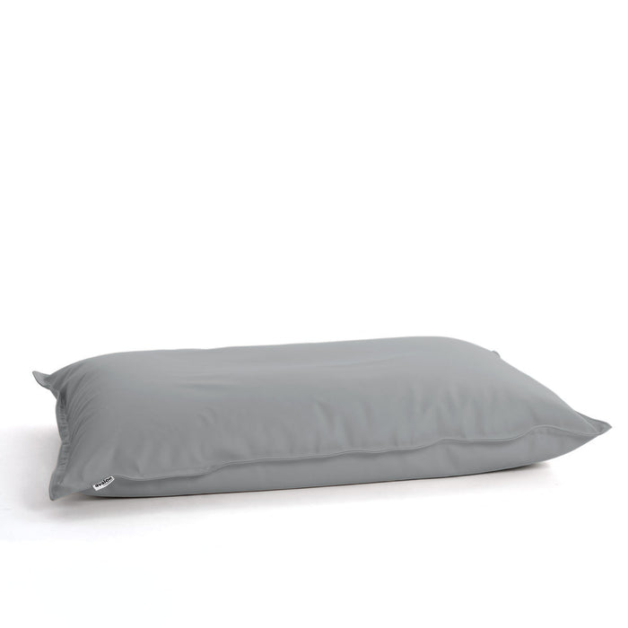 Pouf Poltrona Cuscino Thin medio in finta pelle antimacchia Mamba per esterno dim.90x135 cm