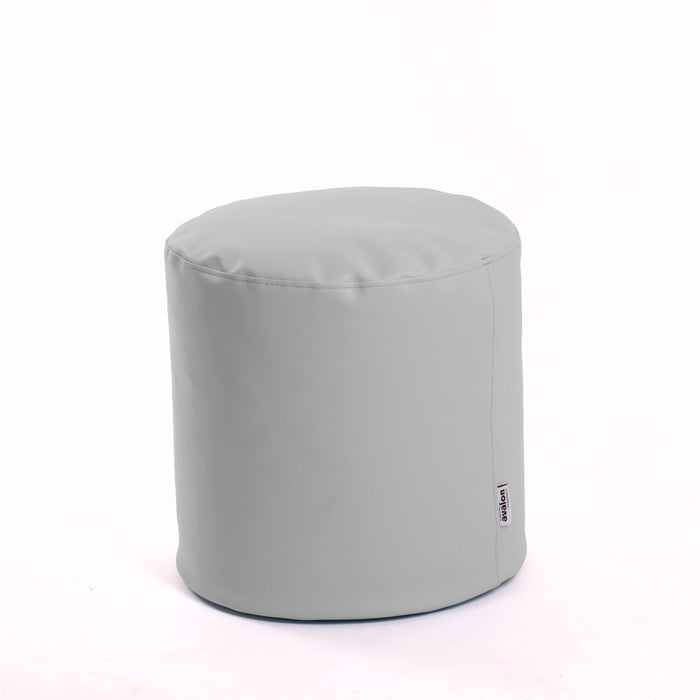 Avalon Pouf Cilindro Mamba Similpelle Trendy Diam. 45 cm, Alt. 45 cm