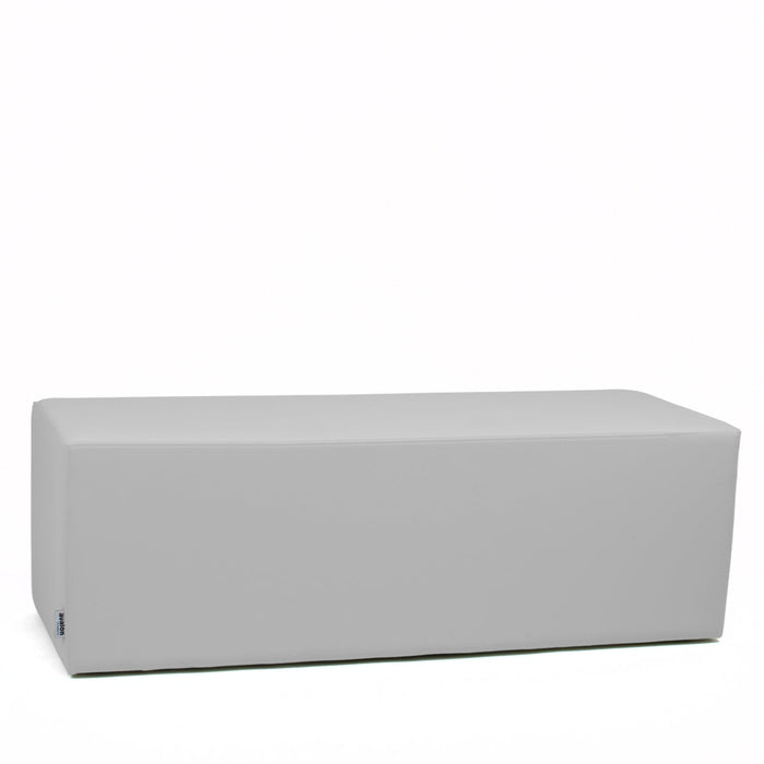 Avalon Pouf Rigido Rettangolo Similpelle Mamba Trendy Classe 1-IM Ignifugo per Interno ed Esterno. Dim: Larg. 150 cm X Prof. 45 cm X Alt. 43 cm