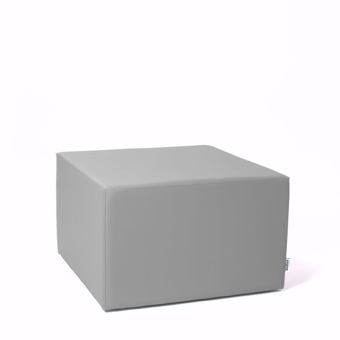 Avalon Tavolino Pouf Cubo rigido in Similpelle Mamba Trendy Classe 1-IM Ignifugo per Interno ed Esterno. Dim: Larg 70cm X Prof 70cm X Alt 40 Cm