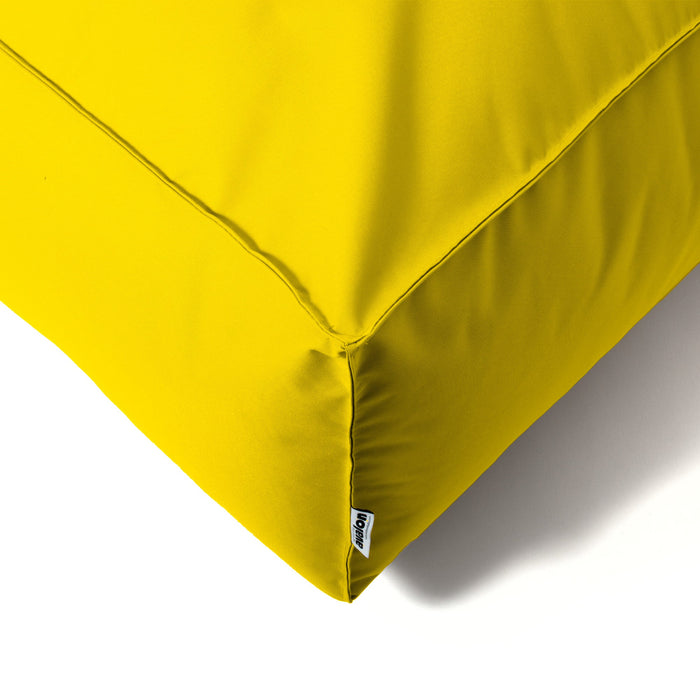 Pouf Lettino Isola Avalon per esterno in tessuto poliestere Samba con sacca interna sfoderabile Dim: 200xH50 cm
