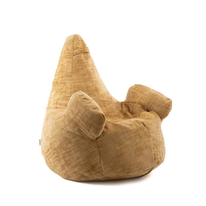Pouf Poltrona Sacco Grande Ploof Avalon in tessuto Antimacchia Cannet per interno dim. Ø85 x H90 cm