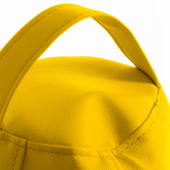 Avalon Pouf Poltrona Sacco Pera in Finta pelle Jazz di Dim. 70x130cm Made in Italy + Pochette Omaggio