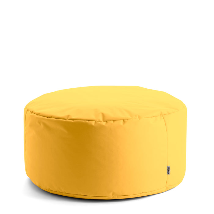 Avalon Pouf Disco 100 Jive Imbottito Made in Italy Diam. 100 cm, Alt. 50 cm