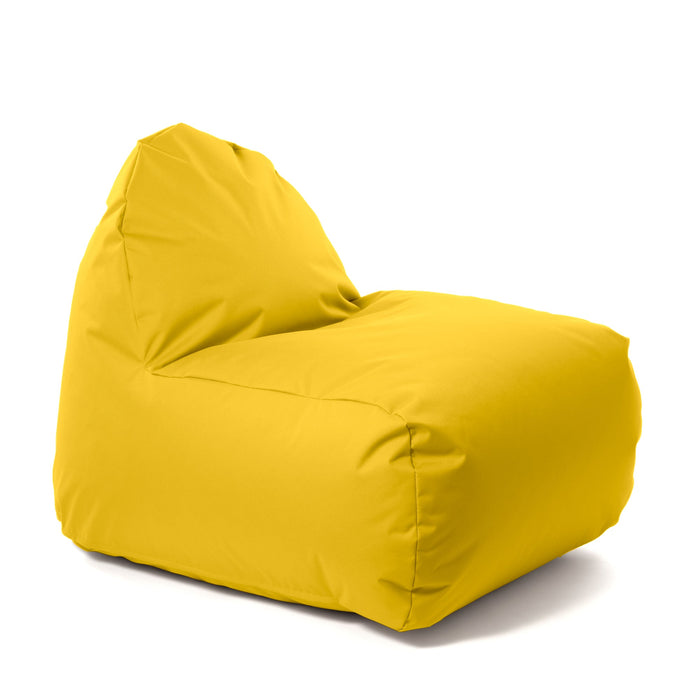Pouf poltrona Arko Avalon in tessuto poliestere Jive Per Interno, Sfoderabile con Sacca Interna,  Dim. 80x100 cm