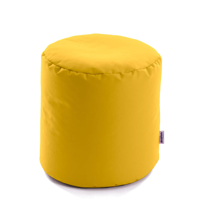 Avalon Pouf Poltrona Cilindro Jive Made in Italy di dimensioni 45x45 cm