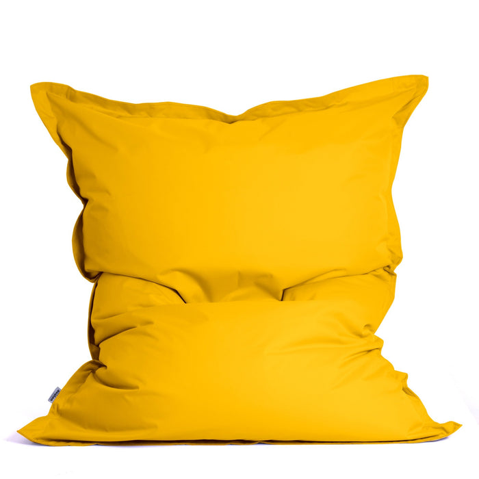 Pouf Cuscino Thin Grande in tessuto antistrappo impermeabile Jive con Sacca interna per interno dim.175x140 cm