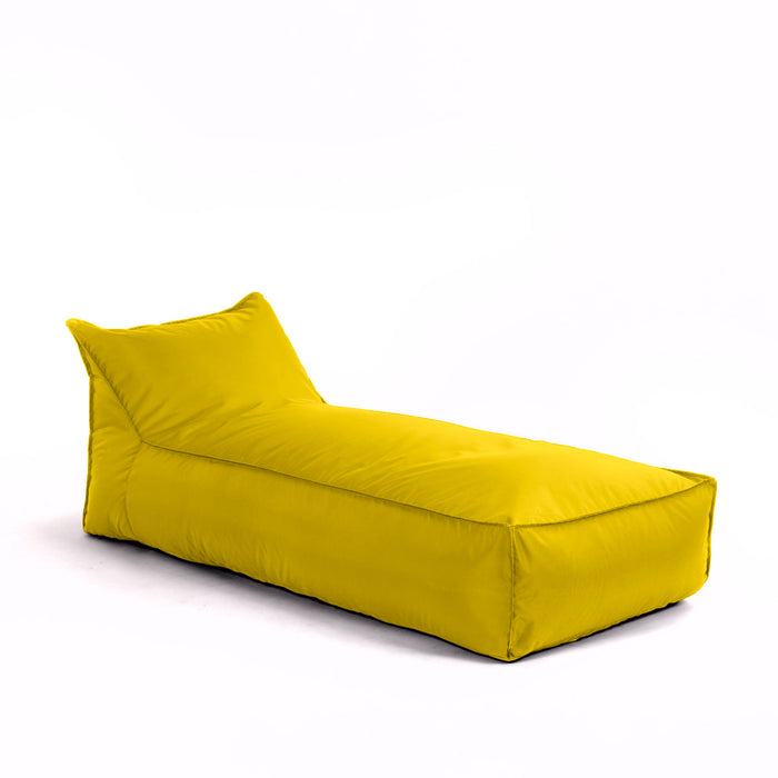 Pouf Lettino Badd L Jive per Interno Sfoderabile con Sacca interna, Imbottito, Antistrappo, Impermeabile, Dim 70x160 cm