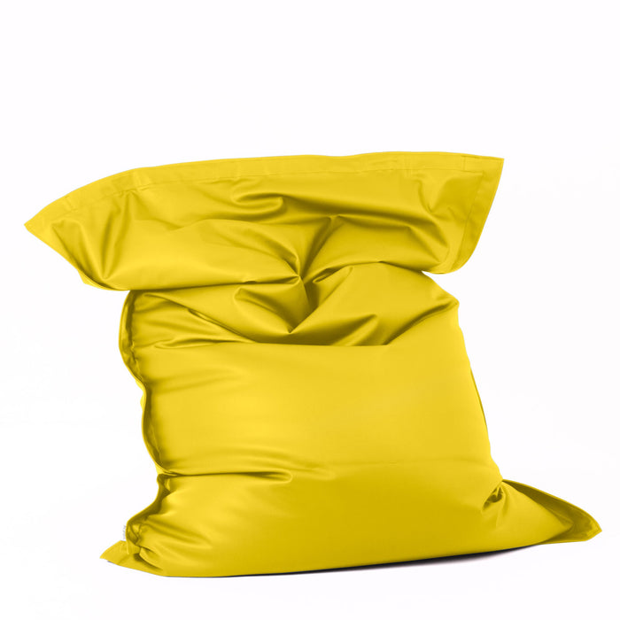 Pouf poltrona Cuscino Thin gigante Imbottito finta pelle antimacchia Jazz per interno dim.140x200 cm