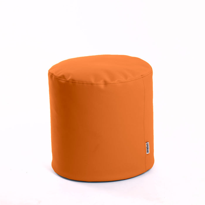 Avalon Pouf Cilindro Mamba Similpelle Trendy Diam. 45 cm, Alt. 45 cm