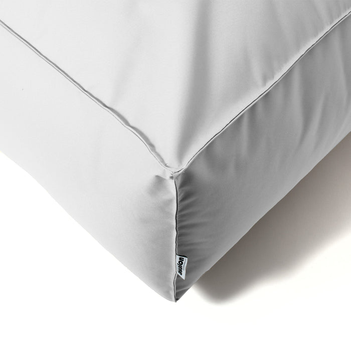 Pouf Lettino Isola Avalon per esterno in tessuto poliestere Samba con sacca interna sfoderabile Dim: 200xH50 cm