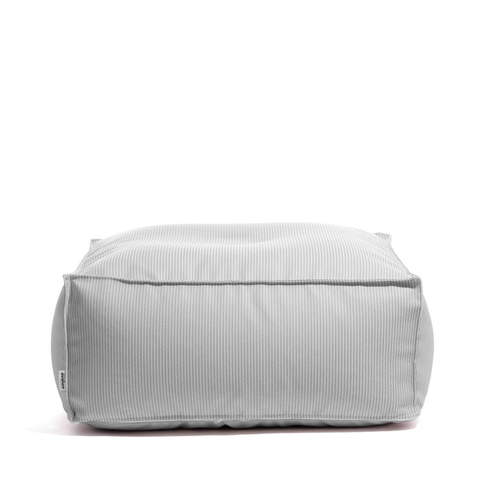 Pouf Deluz per esterno in tessuto Funny dim: 98x98x40 cm