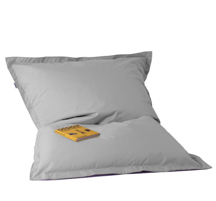 Pouf Cuscino Thin Grande in tessuto antistrappo impermeabile Samba per esterno dim.170x135 cm