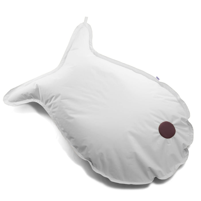 Pouf Cuscino Squama Big Galleggiante Avalon in tessuto poliestere Samba per esterno Dim: 180x125xH30cm