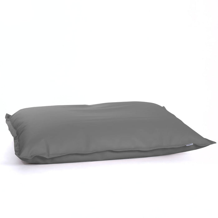 Pouf poltrona Cuscino Thin gigante Imbottito finta pelle antimacchia Mamba per esterno dim.140x200 cm