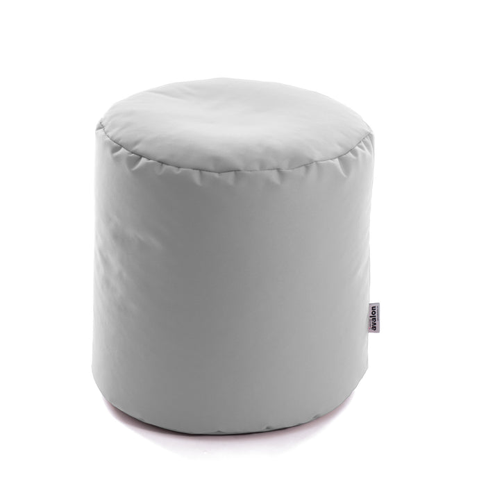 Avalon Pouf Poltrona Cilindro Jive Made in Italy di dimensioni 50x45x45cm