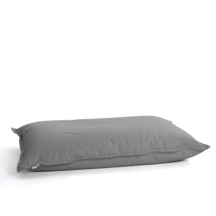 Pouf Poltrona Cuscino Thin medio in finta pelle antimacchia Mamba per esterno dim.90x135 cm