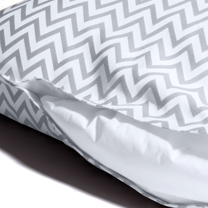 Pouf Cuscino Thin Grande in tessuto impermeabile Funny per esterno dim 135x170 cm