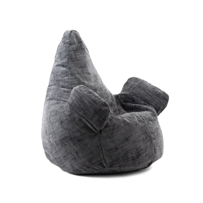 Pouf Poltrona Sacco Grande Ploof Avalon in tessuto Antimacchia Cannet per interno dim. Ø85 x H90 cm