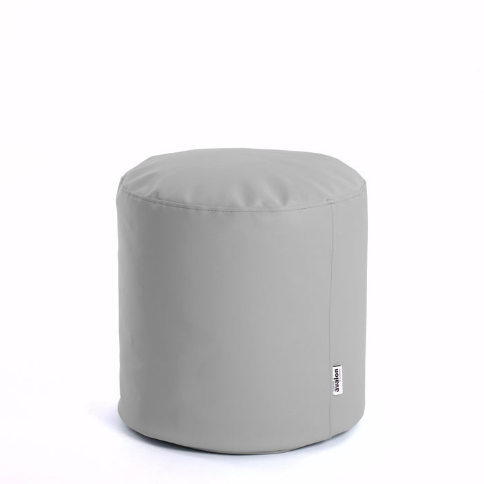 Avalon Pouf Cilindro Jazz Similpelle Diam. 45 cm, Alt. 45 cm
