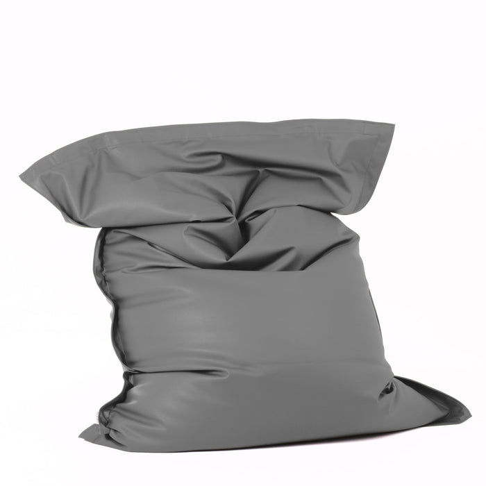 Pouf poltrona Cuscino Thin gigante Imbottito finta pelle antimacchia Jazz per interno dim.140x200 cm