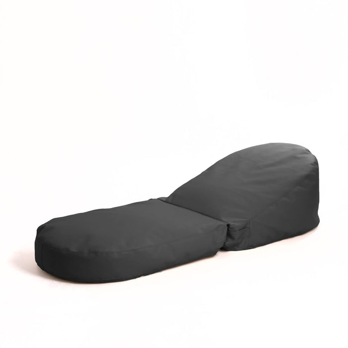 Avalon Pouf Poltrona/Letto Double Mamba in ecopelle Imbottito Made in Italy dim:  95X75 cm