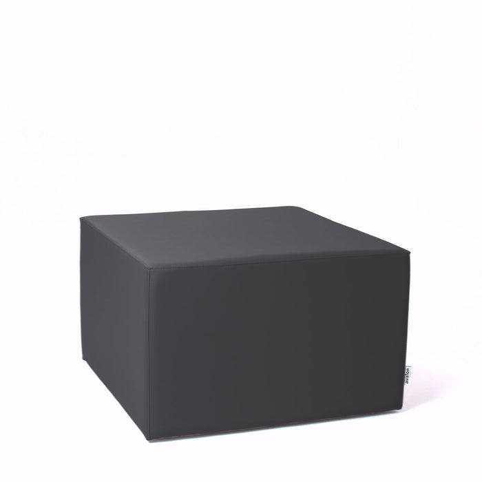Avalon Tavolino Pouf Cubo rigido in Similpelle Mamba Trendy Classe 1-IM Ignifugo per Interno ed Esterno. Dim: Larg 70cm X Prof 70cm X Alt 40 Cm