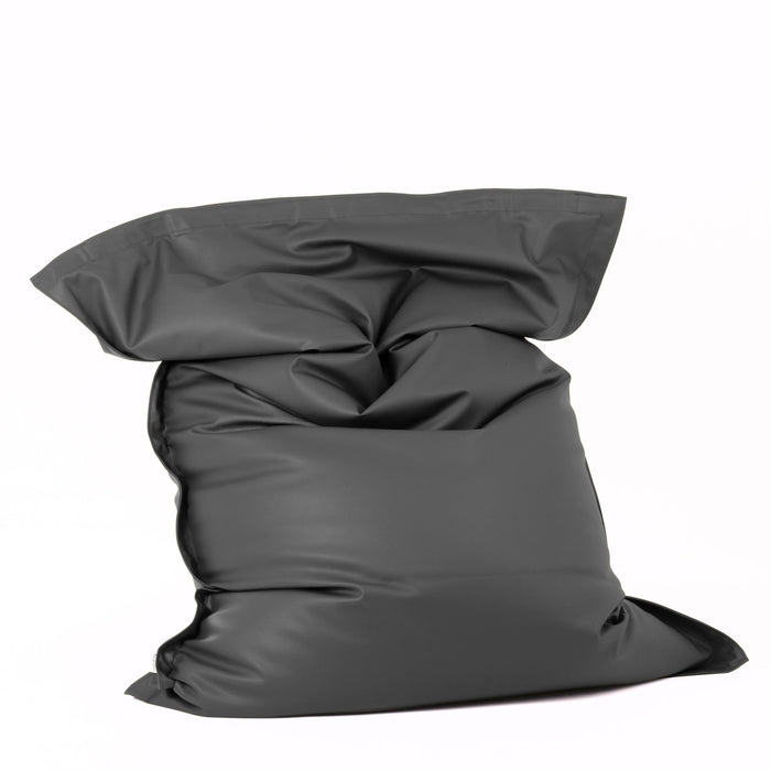 Pouf poltrona Cuscino Thin gigante Imbottito finta pelle antimacchia Jazz per interno dim.140x200 cm