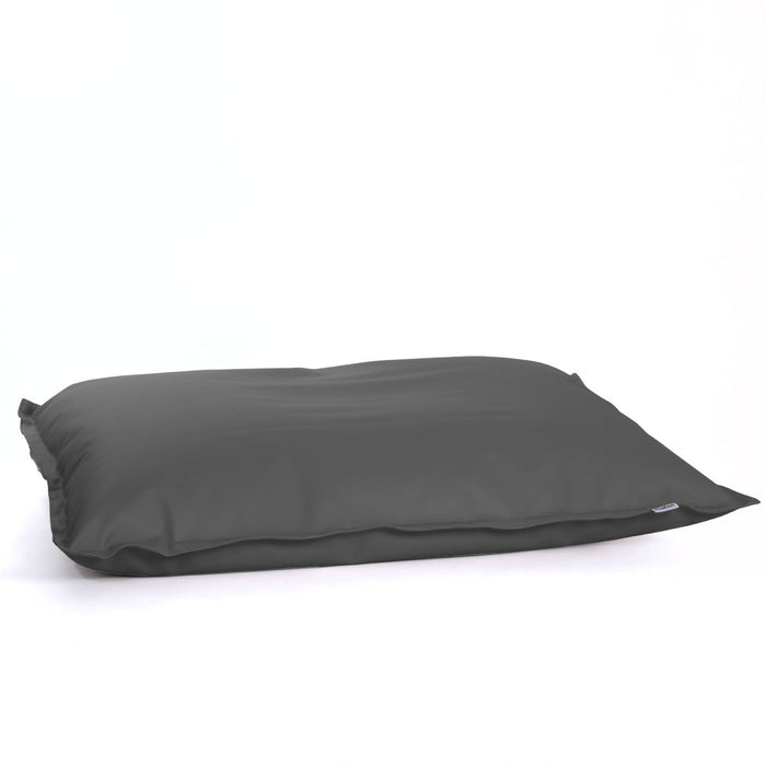 Pouf poltrona Cuscino Thin gigante Imbottito finta pelle antimacchia Mamba per esterno dim.140x200 cm