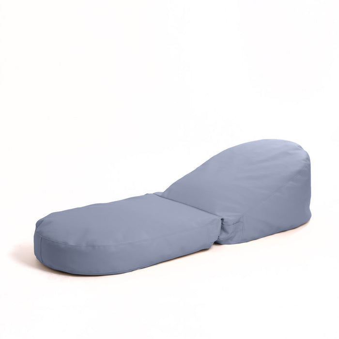 Avalon Pouf Poltrona/Letto Double Mamba in ecopelle Imbottito Made in Italy dim:  95X75 cm