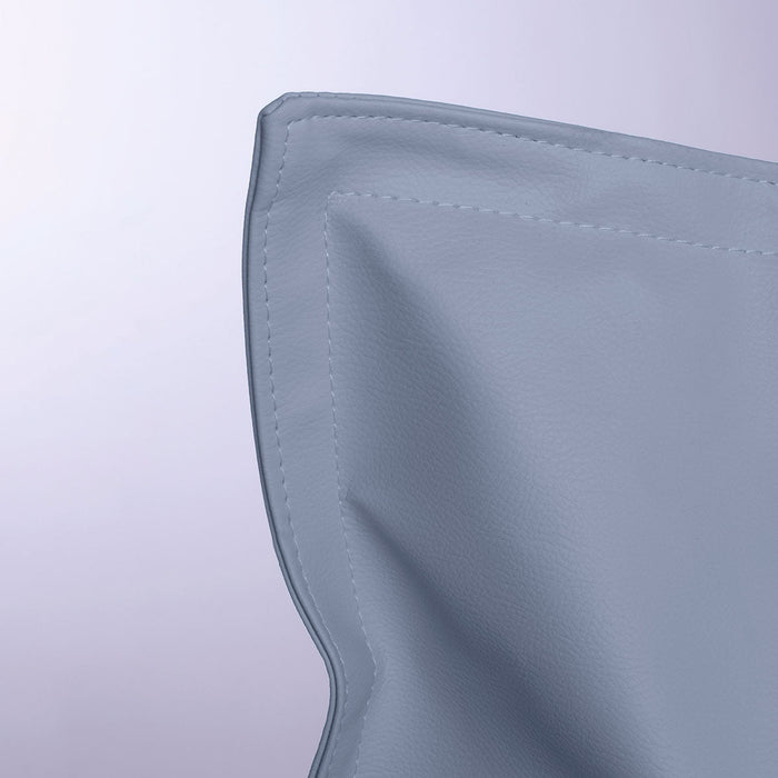 Pouf Poltrona Cuscino Thin medio in finta pelle antimacchia Mamba per esterno dim.90x135 cm