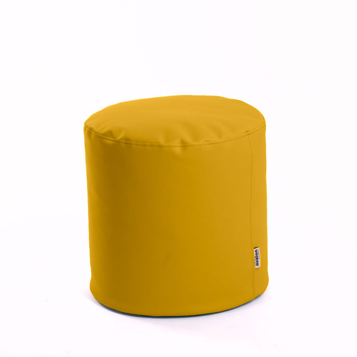Avalon Pouf Cilindro Mamba Similpelle Trendy Diam. 45 cm, Alt. 45 cm