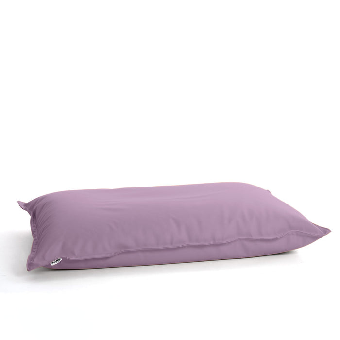 Pouf Poltrona Cuscino Thin medio in finta pelle antimacchia Mamba per esterno dim.90x135 cm