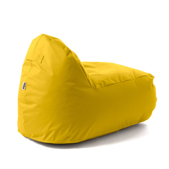 Pouf poltrona Arko Avalon in tessuto poliestere Jive Per Interno, Sfoderabile con Sacca Interna,  Dim. 80x100 cm