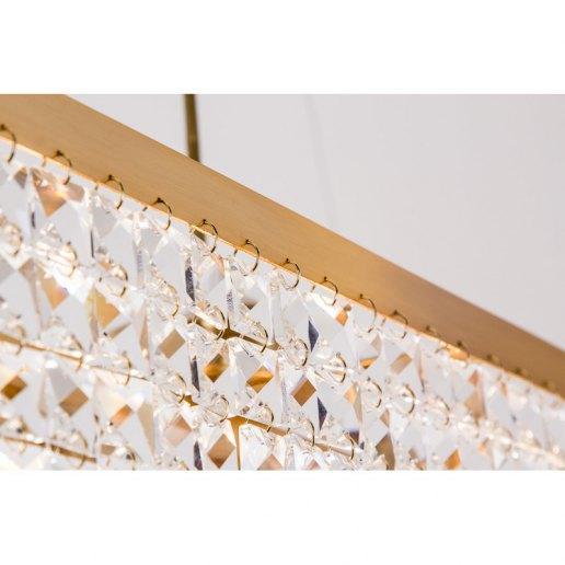 Lucciola 100 cm 9 luci E14 - 784 cristalli - Lampadario cristallo