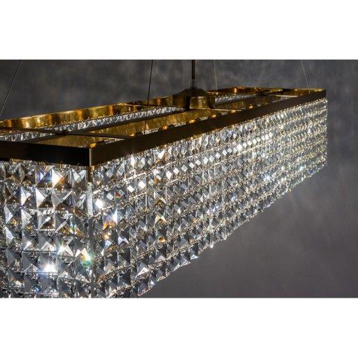 Lucciola 100 cm 9 luci E14 - 784 cristalli - Lampadario cristallo