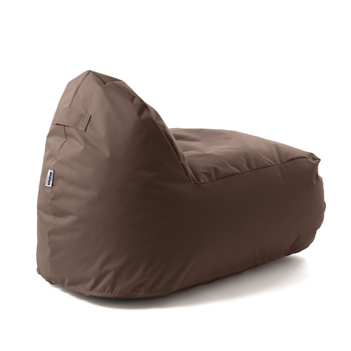 Pouf poltrona Arko Avalon in tessuto poliestere Samba Per Esterno, Sfoderabile con Sacca Interna, Dim. 80x100 cm