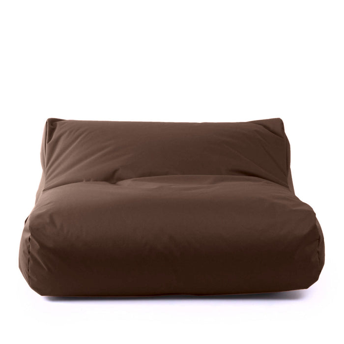 Pouf poltrona matrimoniale doppia XL Gaia in tessuto Jive per interno Dim: 125x120 cm