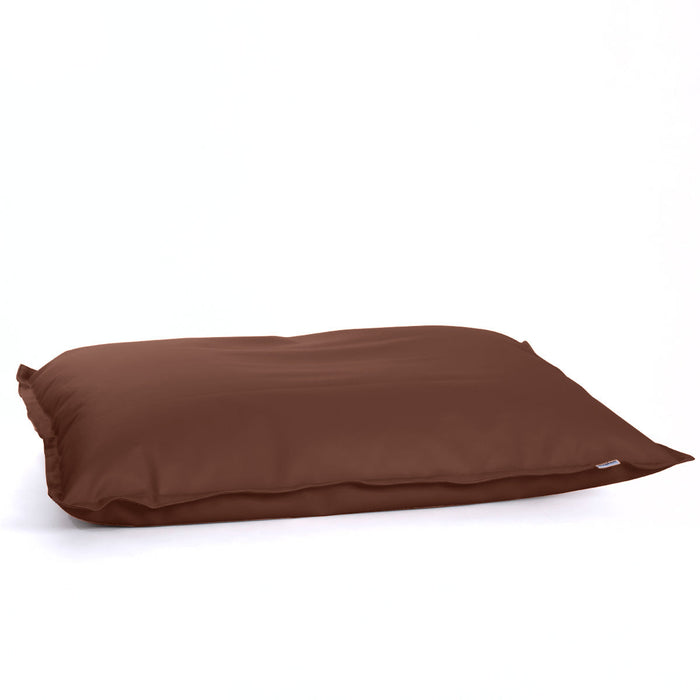 Pouf poltrona Cuscino Thin gigante Imbottito finta pelle antimacchia Mamba per esterno dim.140x200 cm