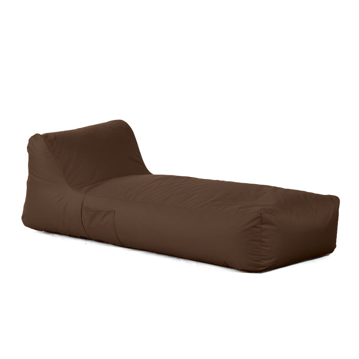 Pouf Lettino Gaia in tessuto Jive per interno dim 190x80 cm