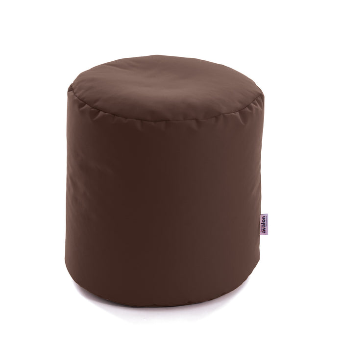 Avalon Pouf Poltrona Cilindro Jive Made in Italy di dimensioni 45x45 cm