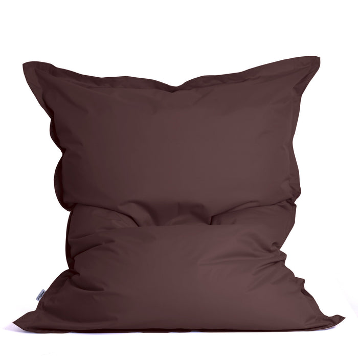 Pouf Cuscino Thin Grande in tessuto antistrappo impermeabile Jive con Sacca interna per interno dim.175x140 cm